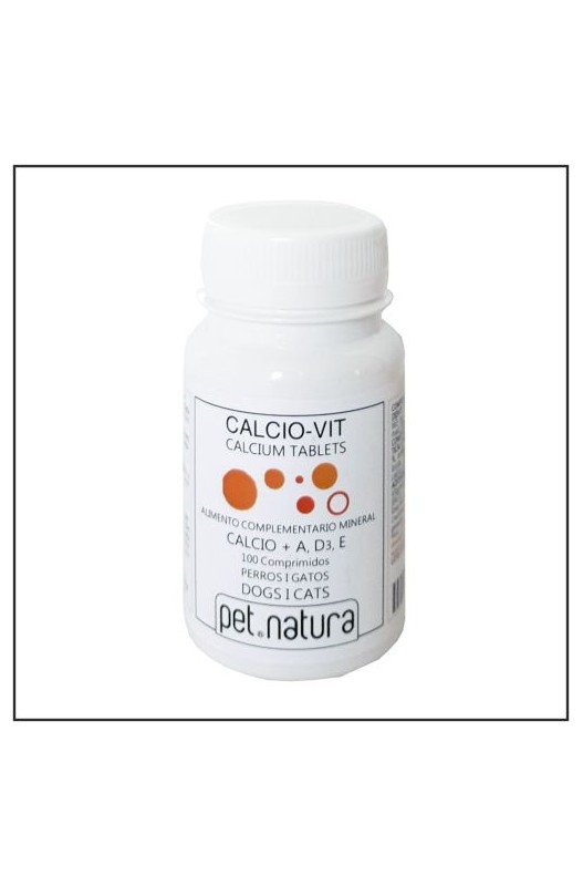 CALCIO VIT Perros y Gatos 60comp.PetNatura PetNatura
