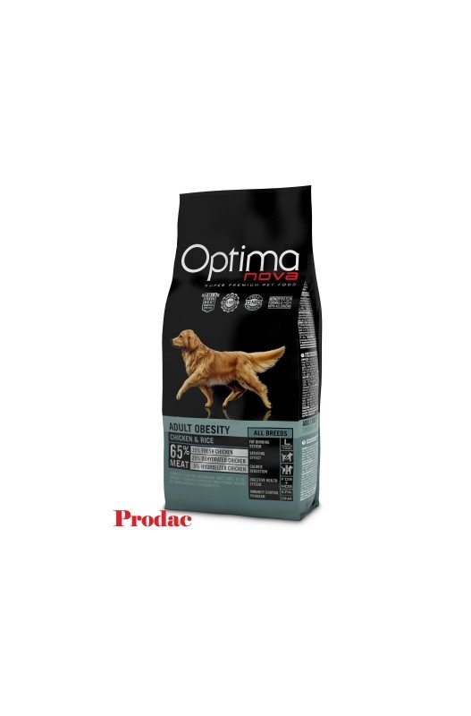 OPTIMA NOVA OBESITY POLLO ARROZ 12 KG. Optima Nova