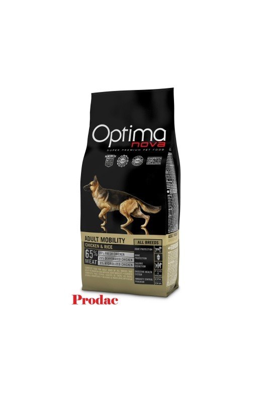 OPTIMA NOVA MOBILITY POLLO/Arroz 12 KG. Optima Nova